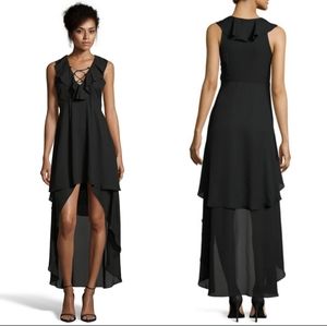 NWT Romeo and Juliet High Low Black Maxi Dress